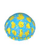 Yellow Rubber Ducks Shower Cap For Women Adjustable Double Waterproof Layers Bathing Shower Hat Hair Protection Reusable Ladies Spa Salon Shower Hat One Size Yellow Rubber Ducks - Buy Online on GoSupps.com