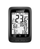 Coopso BC107 Bicycle Computer GPS wirelessly wireless bicycle axis mileage Bluetooth5.0 Ant+ racing bike bike bike computer 2.4 inch LCD with backlight compatible with strava black - Buy Online on GoSupps.com