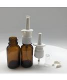 Buy Refillable Amber Glass Nasal Spray Bottles (2-Pack) | Travel-Sized Fine Mist Atomizer | 1 oz (30ml) for Saline | Reusable | International Shipping - Buy Online on GoSupps.com
