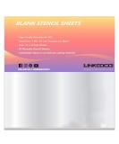 4 Mil Clear Acetate Mylar Stencil Sheets - Reusable Craft Stencil Material 24 Pack - Buy Online on GoSupps.com