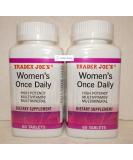 Trader Joe's Women's Once Daily High Potency Multivitamin 60 Tablets - 2 Bottles - Buy Online on GoSupps.com