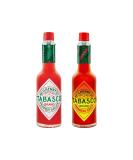 Hot Pepper Sauce Bundle with Tabasco Original Red Pepper Hot Sauce 57ml and Extra Hot Habanero Pepper Sauce 60ml (Pack of 2 Mixed Bundle) - Buy Online on GoSupps.com