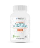 Extra Strength 300mg S-Acetyl Glutathione SAG Supplement - 60 Capsules | Made in USA | Terraform Nutrition - Buy Online on GoSupps.com