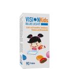 Vision Kids Blue Light Protection - Chewable Candies with Zinc Vitamin C & E - Lutein & Zeaxanthin for Children's Eye Health - 90 Chocolate Flavored Gummies - Buy Online on GoSupps.com