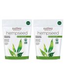 Nutiva Organic Raw Shelled Hempseed - Non-GMO Canadian Hemp - 12 oz (2 Pack) - Buy Online on GoSupps.com