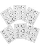 Ericotry Self Adhesive Foot Corn Pads - 36 Pieces Oval Gel Cushions for Callus Remover and Toe Protector (Clear) - Buy Online on GoSupps.com