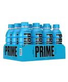 12x Prime Hydration Energy Drinks by Logan Paul & KSI - 500ml (16.9 Fluid oz) - Naturally Flavoured with Zero Sugar Boost Energy and Caffeine Free (Pack of 12) (Blue Raspberry) - Buy Online on GoSupps.com