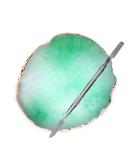 Resin Nail Art Palette Gel Nail Polish Mixing Set with Stirring Rod (Green) for Perfect Nail Designs | International Shipping Available - Buy Online on GoSupps.com