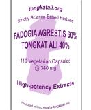 Buy Fadogia Agrestis Extract - 110 Vegetarian Capsules | 340 mg - International Shipping Available - Buy Online on GoSupps.com