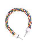 Balacoo Bird Perch Rope Bungee Bird Toy Cage Parrot Chewing Toy (40cm) Size 1 - Buy Online on GoSupps.com