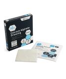 Medpride Calcium Alginate Wound Dressing Pads| 4.25 x 4.25 Patches, 10-Pack| Antimicrobial, Non-Stick Padding, Sterile, Highly Absorbent & Comfortable| Flexible & Gentle on The Skin, Faster Healing 4'' x 4'' - Buy Online on GoSupps.com