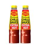 Hot Sauce Bundle with Maggi Chilli Extra Hot Sauce 320g (2 Pack) - Buy Online on GoSupps.com