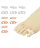 Soft Silicone Gel Toe Spreader - 6 Pairs for Hallux Valgus & Overlapping Toes - Small Toe Separator & Protection - Buy Online on GoSupps.com