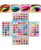 Shop Beauty Glazed 105 Colors Eyeshadow Palette Matt Glitter & Shimmer | Foxkiker All-in-One Makeup Palette | International Shipping Available - Buy Online on GoSupps.com