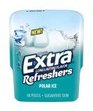 Wrigleys Extra Refreshers Polar Ice Sugar Free Chewing Gum 40 Piece Tub - Buy Online on GoSupps.com
