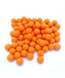 AOOHYEO Reusable 0.68 Caliber Paintballs - 100 Count | Rubber Training Balls in Orange - Buy Online on GoSupps.com