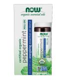 Now Foods Organic Peppermint Roll-On 13 fl oz - Refreshing Aromatherapy - Buy Online on GoSupps.com