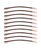 Yishenyishi 10 Pack Brown Curved Jumbo Bobby Pins Hair Clips - Hair Accessories - Buy Online on GoSupps.com
