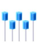 50pcs Disposable Mouth Swab Sponge - Flavored & Sterile Oral Care Dental Swabs for Mouth Cleaning | BVN Plum Blossom Blue - Buy Online on GoSupps.com