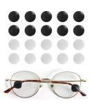 Colexy 10 Pairs Anti-Slip Silicone Ear Pads for Glasses | Soft Round Stoppers for Reading & Sports Glasses - International Shipping Available - Buy Online on GoSupps.com