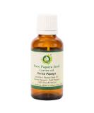 R V Essential Pure Papaya Seed Carrier Oil 50ml - 100% Natural Cold Pressed Carica Papaya Oil - Buy Online on GoSupps.com
