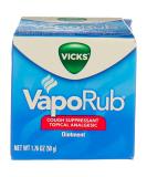 VapoRub 1.76 oz Jar - Fast-Acting Relief for Cold and Flu Symptoms - Buy Online on GoSupps.com