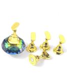 Nail Art Display Stand | Manicure Display & Training Tool | Colorful Magnetic Fingernail Holder | DIY Nail Art Exercise Pillar - Buy Online on GoSupps.com