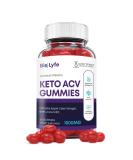Bio Lyfe Keto ACV Gummies 1000MG with Pomegranate Juice Beet Root B12 60 Gummys - Buy Online on GoSupps.com
