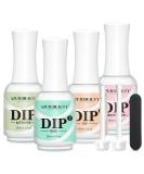 AZUREBEAUTY Dip Powder Liquid Set - 7 Pcs Base & Top Coat, Activator, No Nail Lamp Needed - Buy Online on GoSupps.com