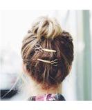 Yheakne Gold Hair Clip with Scissors | Trendy Metal Hairpins & Decorative Accessories for Women & Teens | Perfect Gift Idea - Buy Online on GoSupps.com