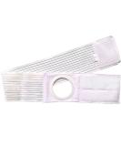 Ibnotuiy Ostomy Support Belt for Colostomy Patients - Prevent Parastomal Hernia - 2.76 Hole - White (L) - Buy Online on GoSupps.com