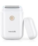 Wavytalk Electric Shaver for Women - USB Rechargeable Bikini Trimmer & Razor for Legs Underarm & Sensitive Areas - Cordless with Detachable Head & LED Lights (White - Buy Online on GoSupps.com