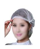 ROSENICE 100pcs Disposable Shower Caps 18 Inch - Nurse & Beret Caps for Bathing & Cooking - Buy Online on GoSupps.com