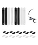 4 Pairs Anti-Slip Glasses Legs & 10 Silicone Nasal Pads - Perfect Hold for Sunglasses & Reading Glasses | International Shipping - Buy Online on GoSupps.com