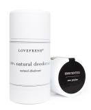 Lovefresh Aluminum-Free Natural Deodorant (Unscented) - 3.7 oz - Buy Online on GoSupps.com