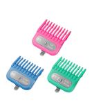 Shop 3 Clipper Guards for Andis & Oster - Replacement Guides Size #0 1/2 1 | International Shipping Available - Buy Online on GoSupps.com