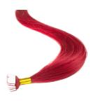 Buy Hair2Heart Premium Mini Tape Extensions - 12 Tapes 40cm Real Hair Intense Red #0/44 - International Shipping Available - Buy Online on GoSupps.com