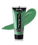 Go Ho Green Cream Face Body Paint - Water Based 2.37 Oz (70ml) for Adults & Children | SFX Cosplay, Halloween, St. Patrick's Day - Buy Online on GoSupps.com