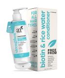 artnaturals RiceWater + Biotin Conditioner - 16 Fl Oz - Sulfate Free - Natural Ingredients for Stronger Shinier Hair - International Shipping Available - Buy Online on GoSupps.com