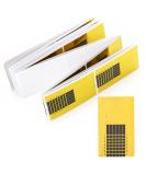 Buy G2plus 100-Piece Nail Extension Template - Golden Stencil for Gel Nails | Best Quality & International Shipping - Buy Online on GoSupps.com