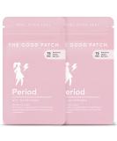 The Good Patch Menstrual and Period Support - Sustained Release Plant Powered Period Patch with Hemp Extract, Black Cohosh and Black Pepper (8 Total Patches) 4 Count (Pack of 2) - Buy Online on GoSupps.com