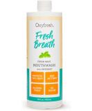 Breath Fresh Mint Mouthwash Dentist Recommended for Long-Lasting Fresh Breath & Healthy Gums | Alcohol & Fluoride Free (1-16 oz Bottle) 16 Fl Oz (Pack of 1) - Buy Online on GoSupps.com