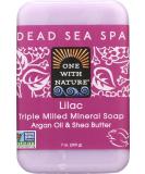 One With Nature Lilac Soap Bar - Natural & Eco-Friendly International Shipping - Buy Online on GoSupps.com