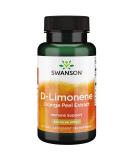Swanson D-Limonene Orange Peel Extract 250mg 60 Softgels - Cold-Pressed - Buy Online on GoSupps.com