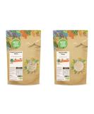 Wholefood Earth Organic Buckwheat Flakes 2 kg | Raw | GMO Free | Vegan | Source of Fibre | Certified Organic & Organic Millet Flakes 2 kg | Vegan | GMO Free | High Fibre | Certified Organic + Organic Millet Flakes - Buy Online on GoSupps.com