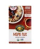 Nature's Path Organic Instant Oatmeal - Maple Nut, 8 Packets (14 oz) - Healthy Breakfast Option - Buy Online on GoSupps.com