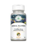 Natural Balance Herbal Slumber Supplement | Sleep Support with Melatonin Valerian & Hops | 60 VegCaps for Relaxation - Buy Online on GoSupps.com
