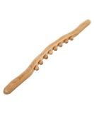 Operitacx Holz-Gua-Sha Massage Tools | Wooden Scratch Rod & 8 Pearl Body Massage Device - Buy Online on GoSupps.com