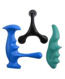 Deep Tissue Massage tool massage trigger point therapist thumb trigger points massage tool massage device thumb protection effectively massage help for back neck arms and legs 3PCs - Buy Online on GoSupps.com