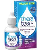 TheraTears Dry Eye Therapy Eye Drops for Dry Eyes 1.0 Fl Oz 1 Fl Oz (Pack of 1) - Buy Online on GoSupps.com